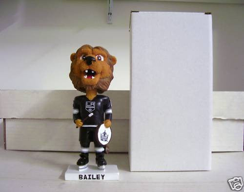 L.A. Kings Bailey the Lion Mascot Bobblehead - BobblesGalore