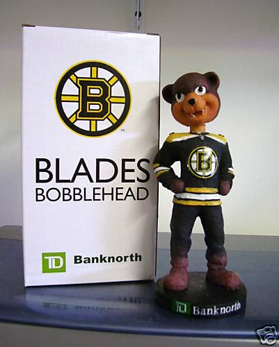 Boston Bruins Blades Mascot Bobblehead - BobblesGalore