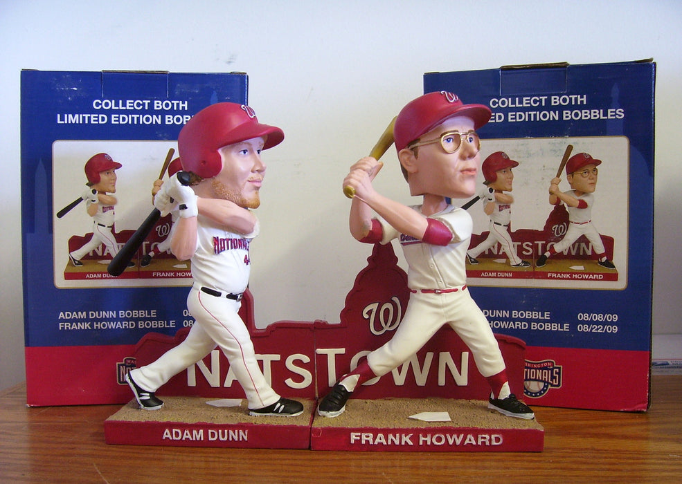 Frank Howard and Adam Dunn Bobblehead Set - BobblesGalore