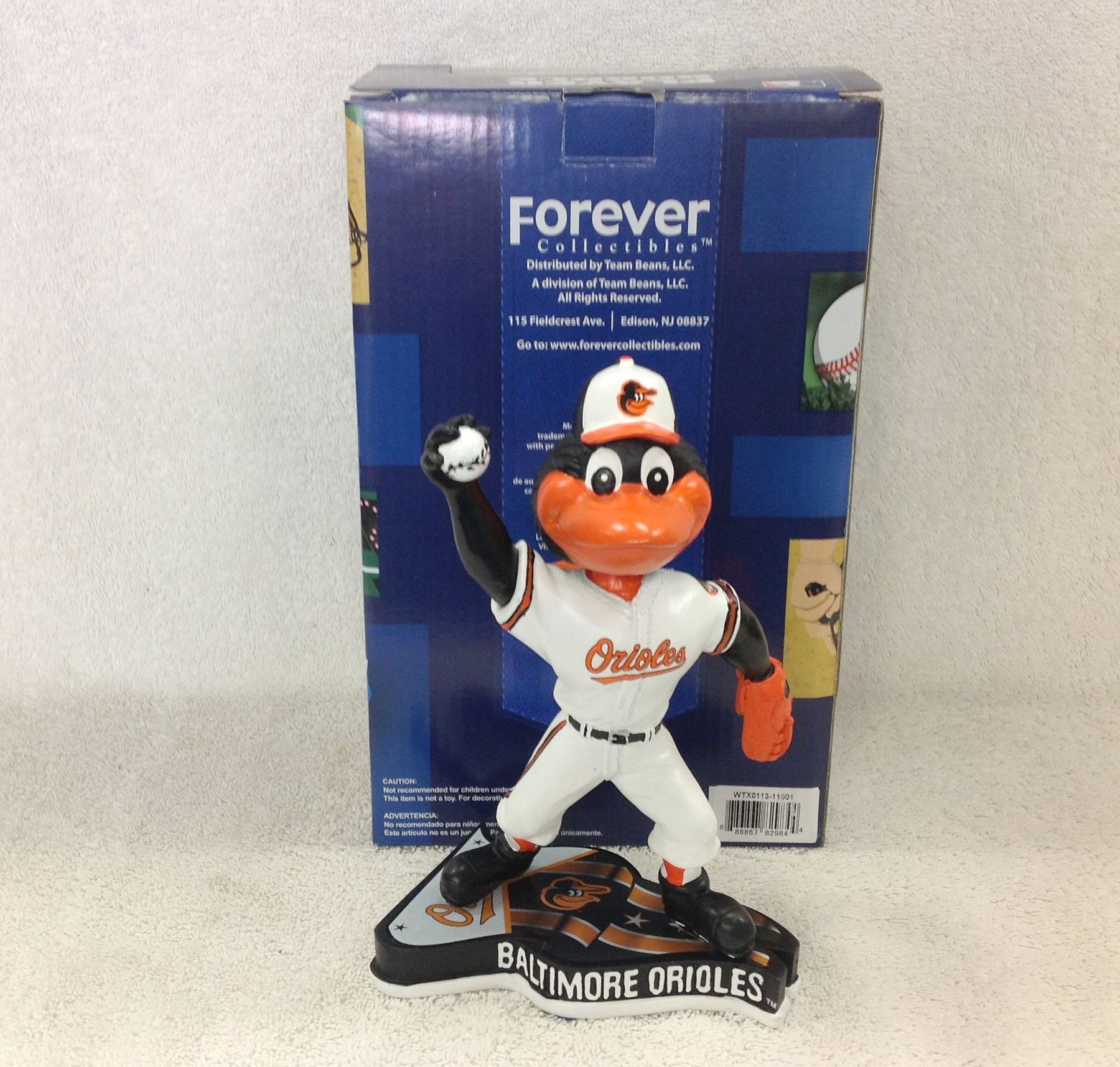 Baltimore Orioles Bird Mascot Bobblehead - BobblesGalore