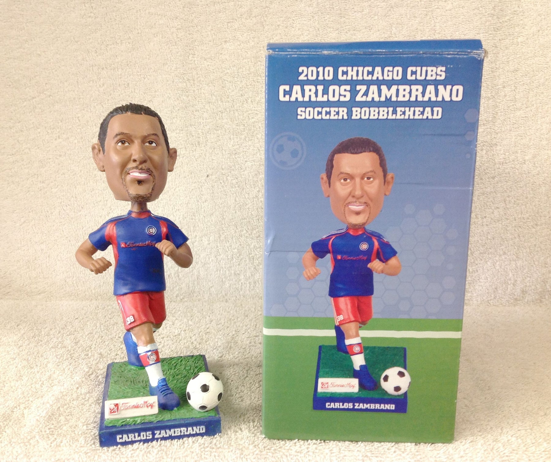 Carlos Zambrano Soccer Bobblehead — BobblesGalore