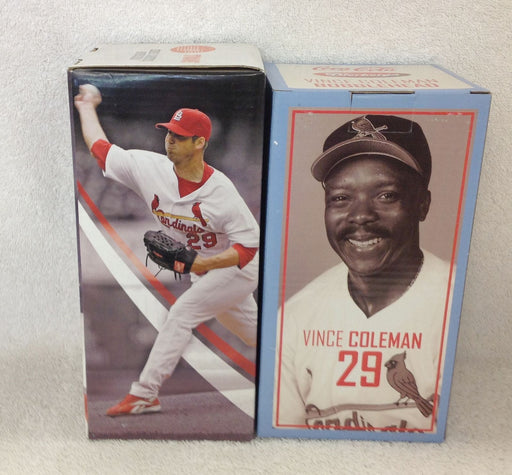 Chris Carpenter and Vince Coleman Bobblehead Set - BobblesGalore