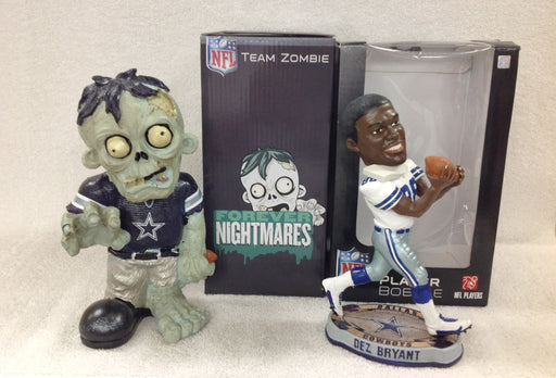 Dez Bryant Bobblehead and Dallas Cowboys Zombie - BobblesGalore