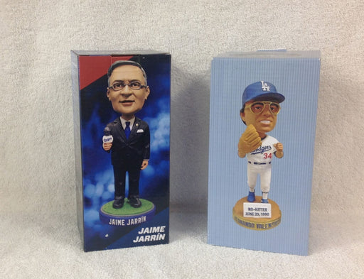 Jamie Jarrin and Fernando Valenzuela Bobblehead Set - BobblesGalore