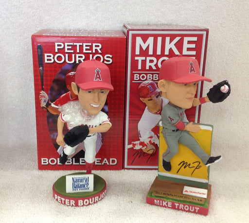 Mike Trout and Peter Bourjos Bobblehead Set - BobblesGalore