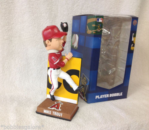 Mike Trout WALL CATCH Bobblehead - BobblesGalore