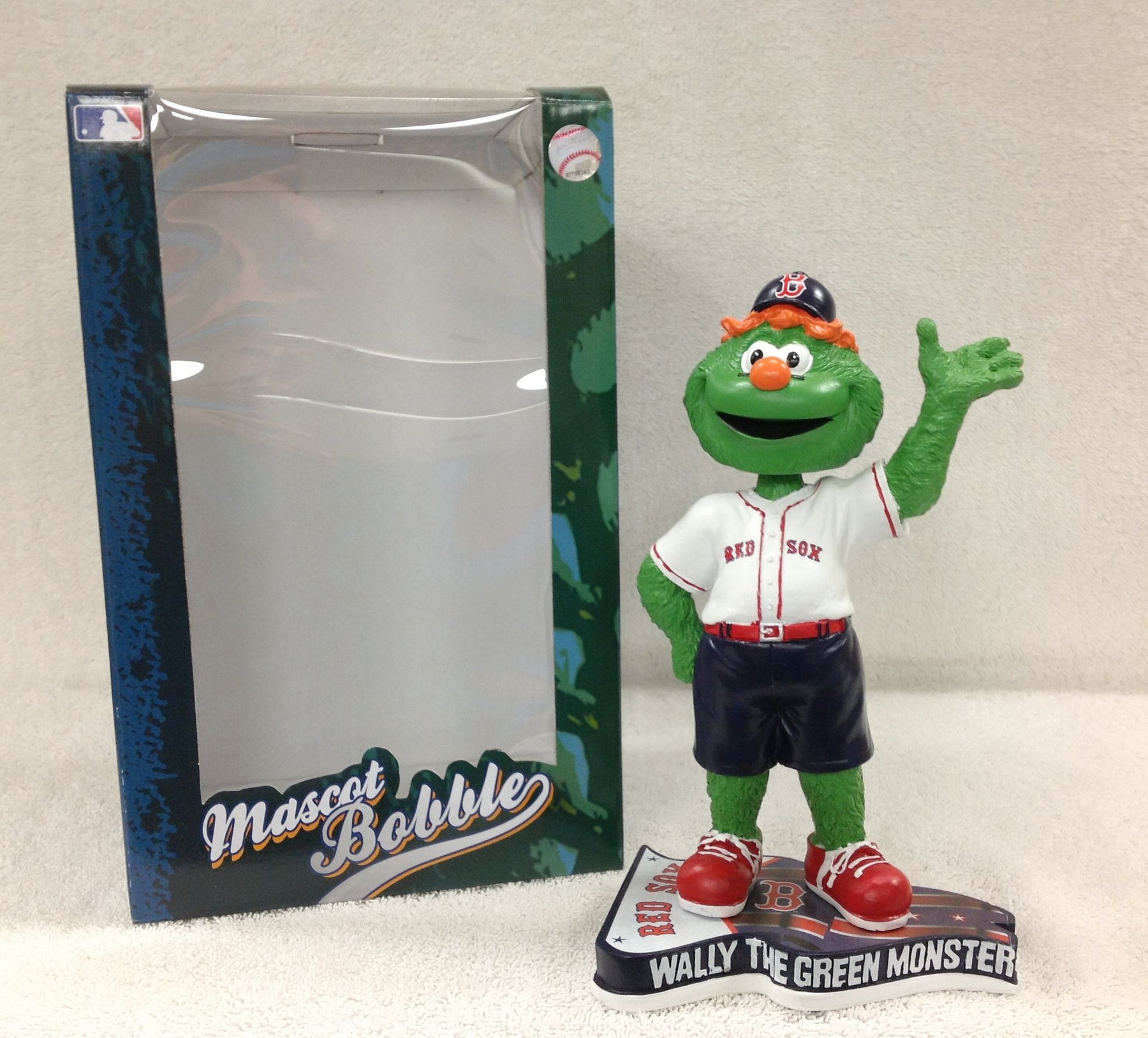 Wally the Green Monster Red Sox bobblehead — BobblesGalore