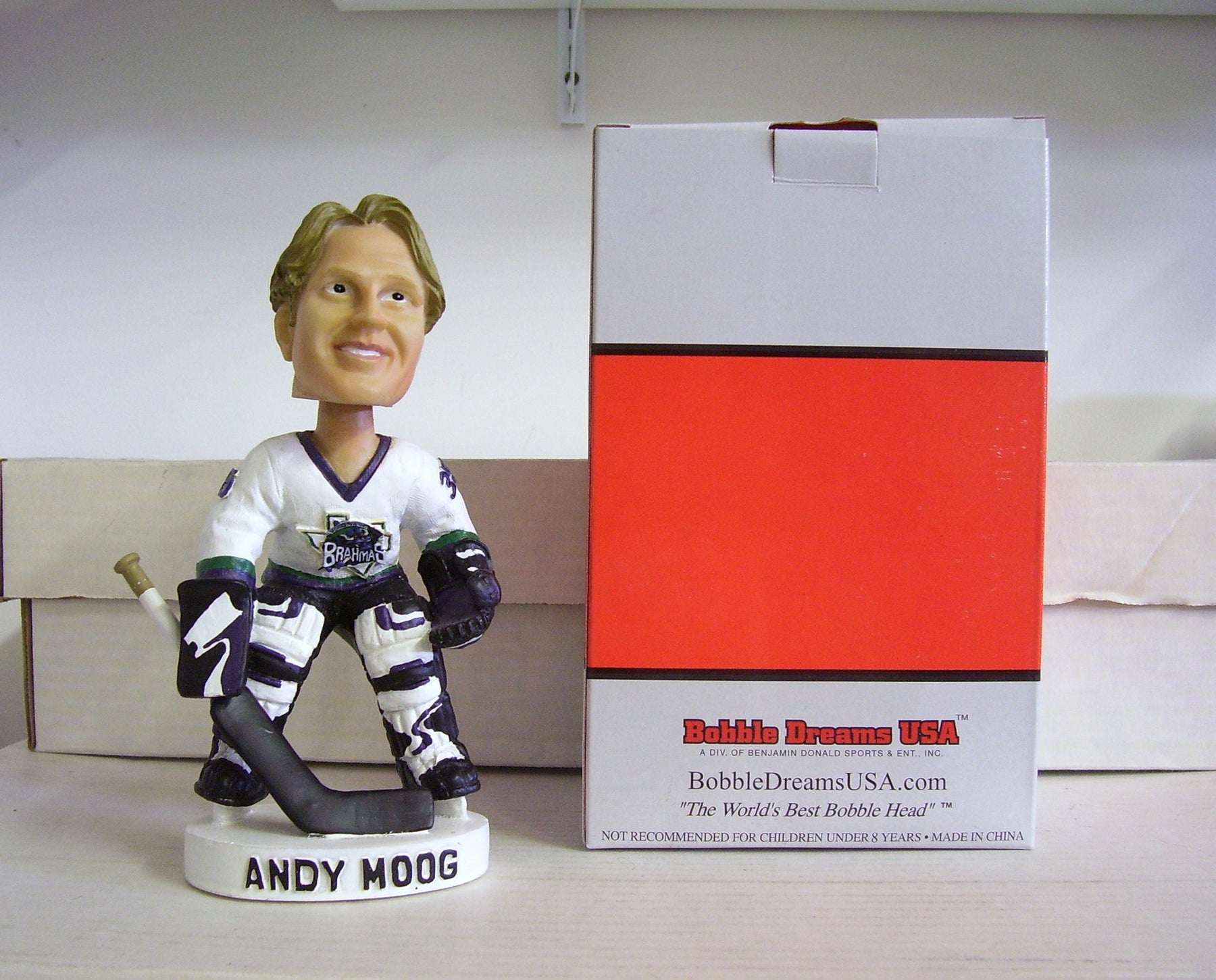 Andy Moog Bobblehead - BobblesGalore