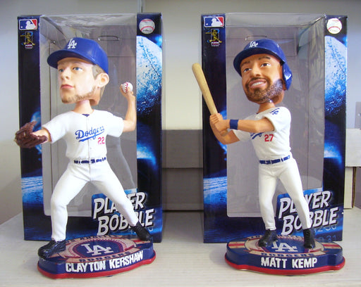 Clayton Kershaw Matt Kemp Bobblehead Set - BobblesGalore