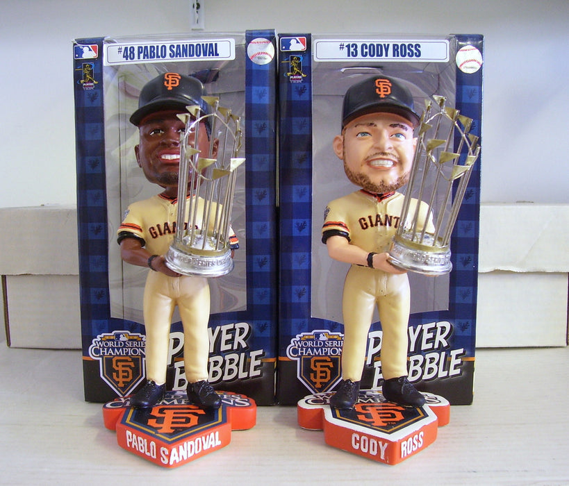 Pablo Sandoval and Cody Ross Bobblehead - BobblesGalore