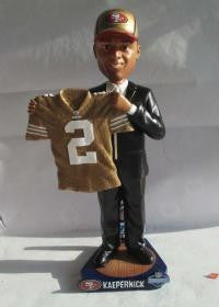 Colin Kaepernick GOLD Bobblehead - BobblesGalore