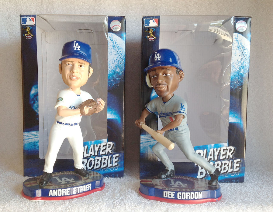 Andre Ethier Dee Gordon Bobblehead Set - BobblesGalore