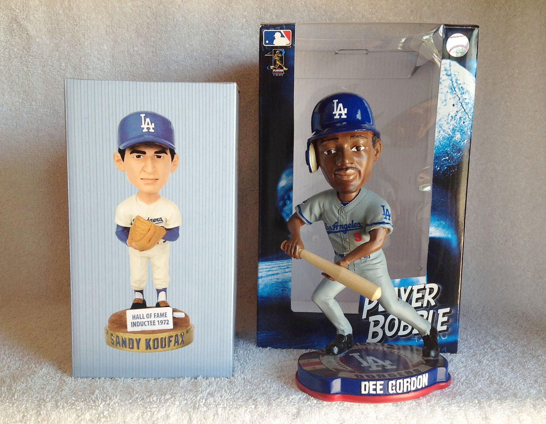 Sandy Koufax and Dee Gordon Bobblehead Set - BobblesGalore