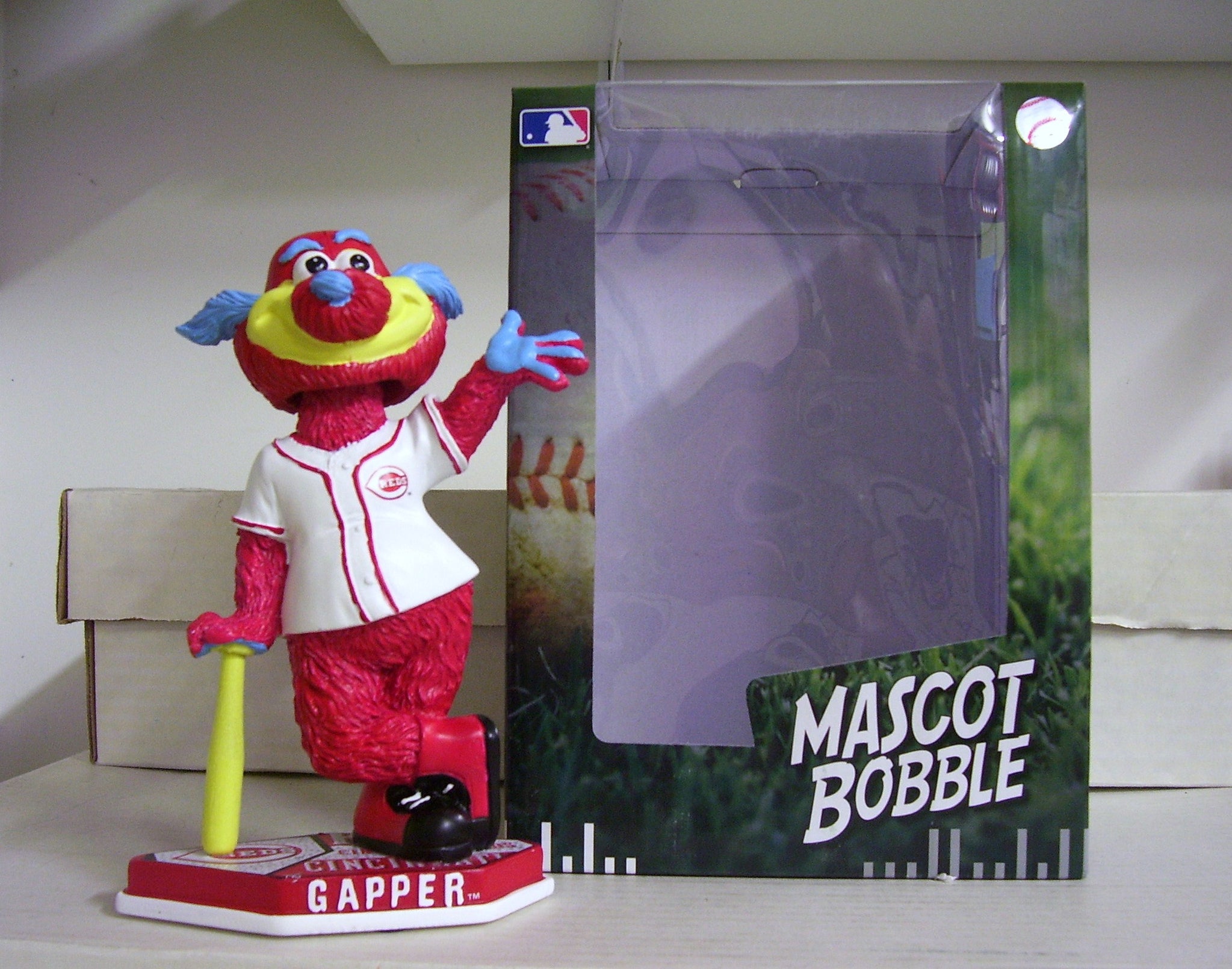 Gapper Cincinnati Reds Gapper Cincinnati Reds Bobblehead — BobblesGalore
