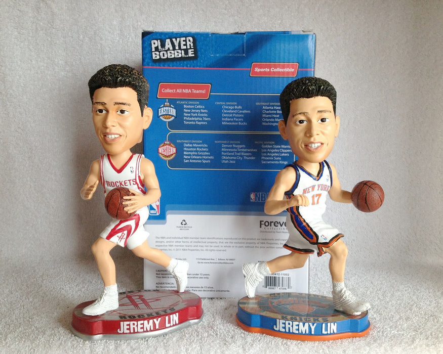 Jeremy Lin Bobblehead Set - BobblesGalore