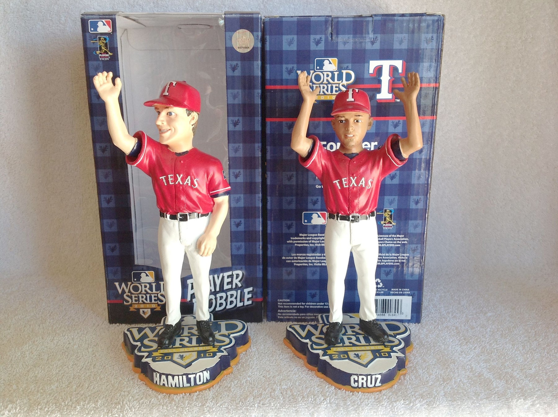 Josh Hamilton Nelson Cruz Bobblehead - BobblesGalore