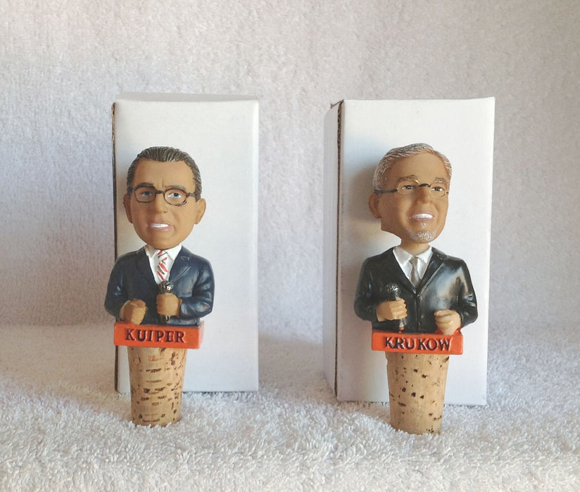 Mike Krukow and Duane Kuiper Winestopper Bobblehead - BobblesGalore