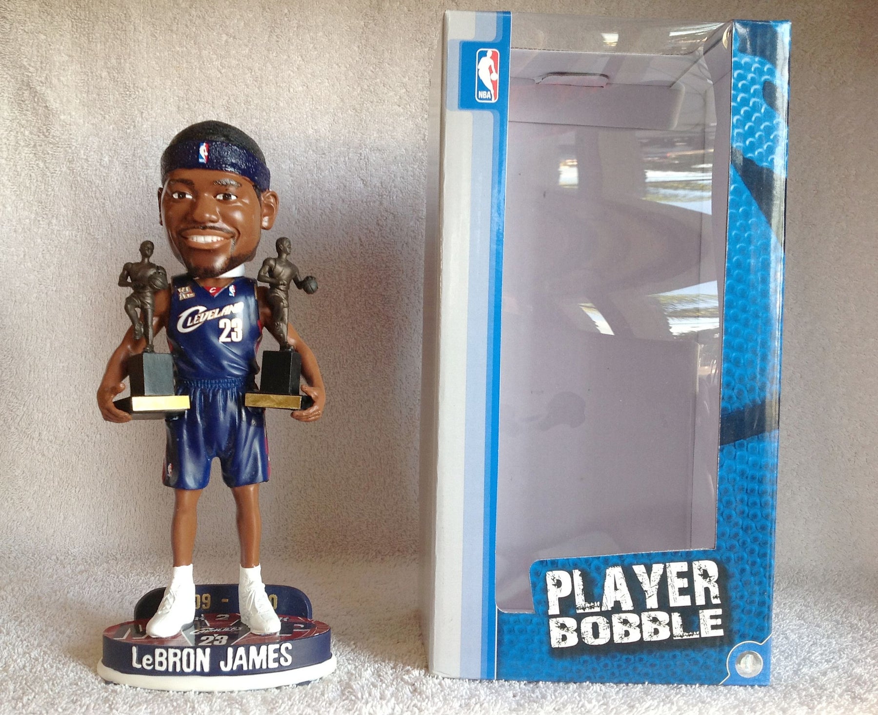 LeBron James Blue Bobblehead - BobblesGalore
