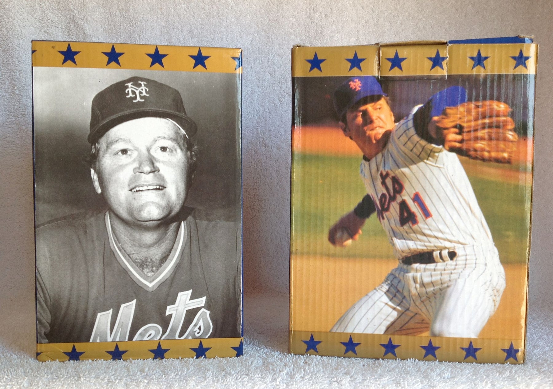 Rusty Staub and Tom Seaver Mets Bobblehead Set — BobblesGalore