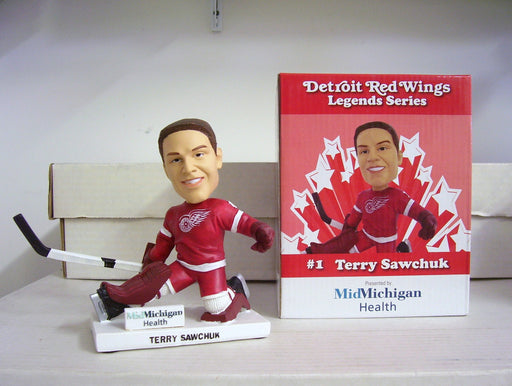 Terry Sawchuk and Ted Lindsay Bobblehead Set — BobblesGalore