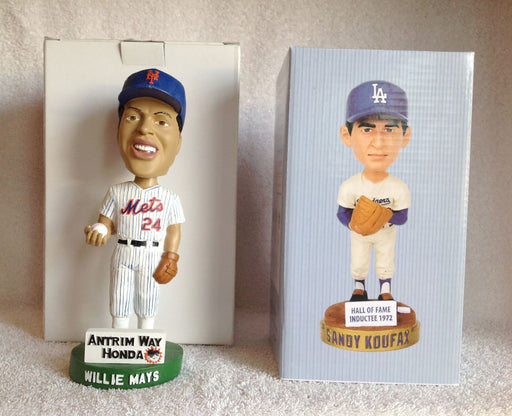 Willie Mays and Sandy Koufax Bobblehead - BobblesGalore