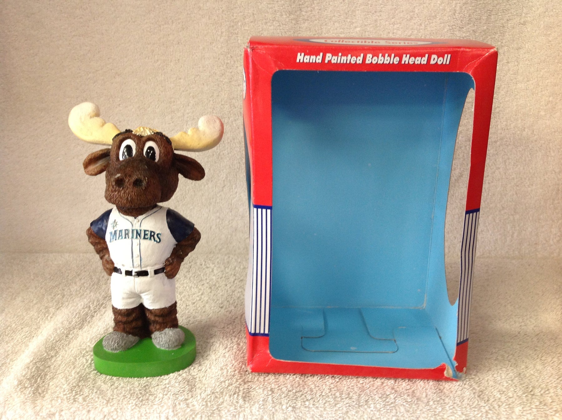 Seattle Mariners Moose the Mascot Bobblehead - BobblesGalore