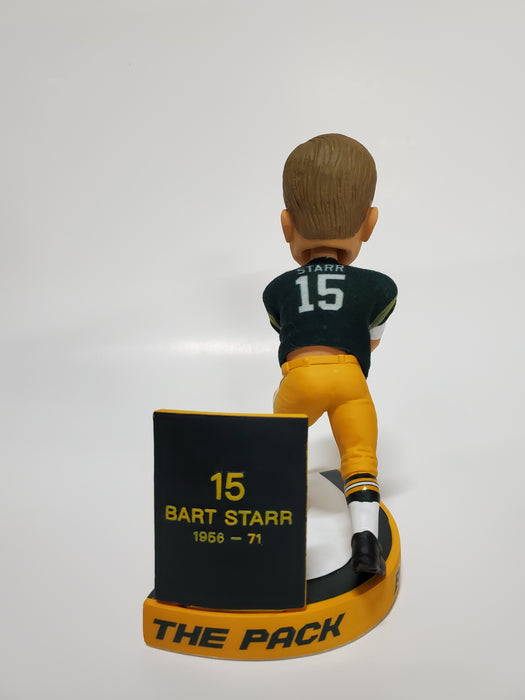 Green Bay Packers Triple Bobblehead Puzzle Set - Bart Starr, Brett Favre and Aaron Rodgers