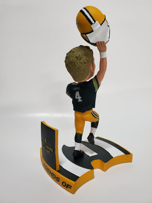 Green Bay Packers Triple Bobblehead Puzzle Set - Bart Starr, Brett Favre and Aaron Rodgers