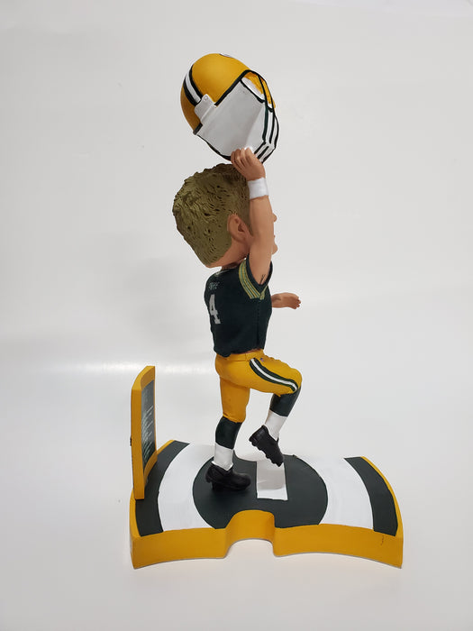 Green Bay Packers Triple Bobblehead Puzzle Set - Bart Starr, Brett Favre and Aaron Rodgers