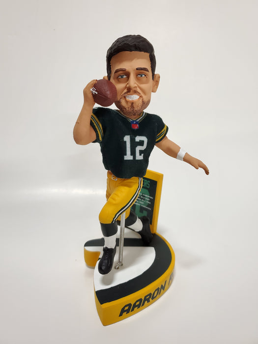 Green Bay Packers Triple Bobblehead Puzzle Set - Bart Starr, Brett Favre and Aaron Rodgers