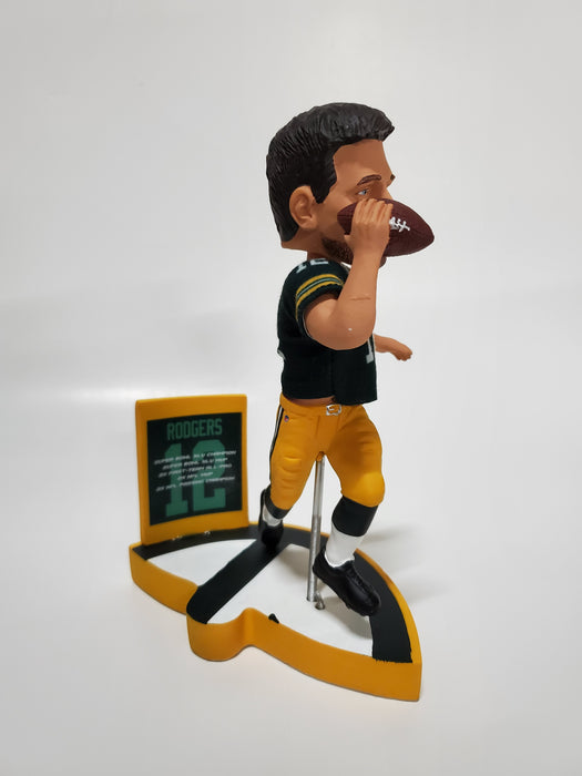 Green Bay Packers Triple Bobblehead Puzzle Set - Bart Starr, Brett Favre and Aaron Rodgers