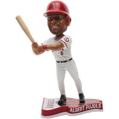 Albert Pujols California Angels Flag Base FOCO '13 Los Angeles Angels Bobblehead