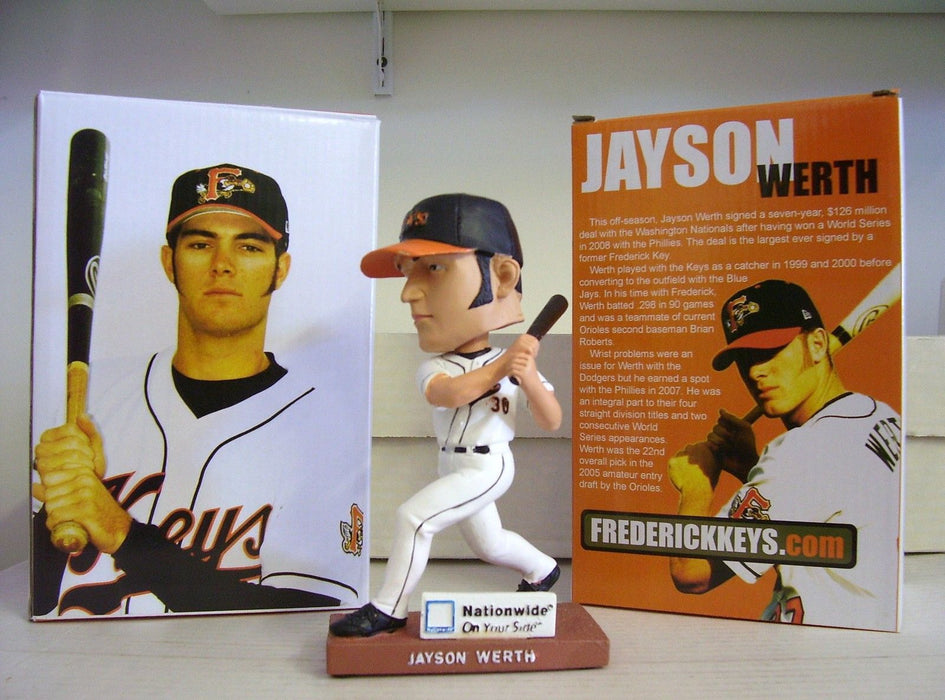 Jayson Werth Frederick Keys/ Nationals 2011 Bobble Frederick Keys Bobblehead