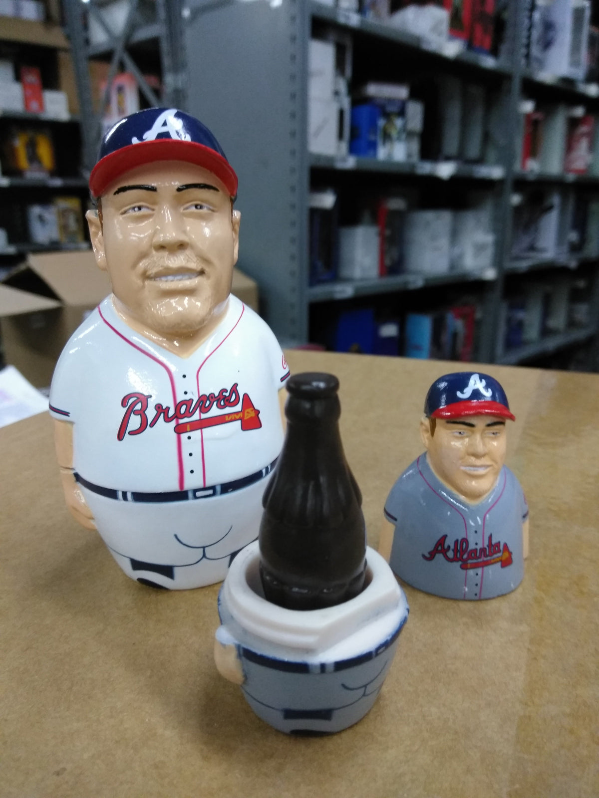 Chipper Jones Atlanta Braves Egg Statue MLB — BobblesGalore
