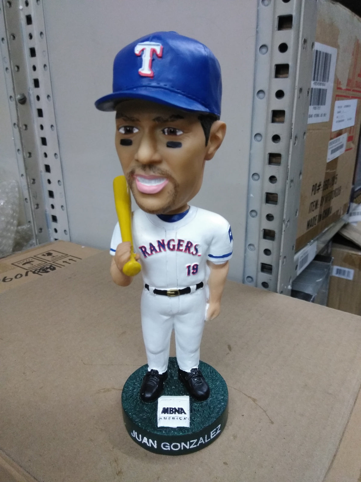 Juan Gonzalez Texas Rangers Bobblehead MLB — BobblesGalore