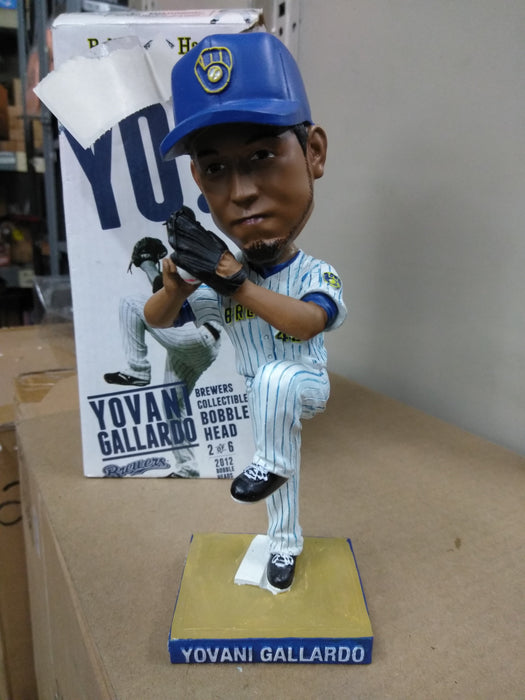 Yovani Gallardo Milwaukee Brewers  Bobblehead MLB