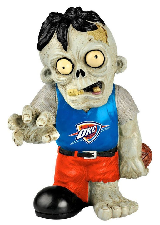 OKC Thunder Zombie in Blue Jersey FOCO Statue Oklahoma City Thunder Bobblehead