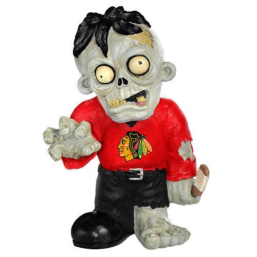 Chicago Blackhawks Zombie Red Shirt FOCO Statue Bobblehead
