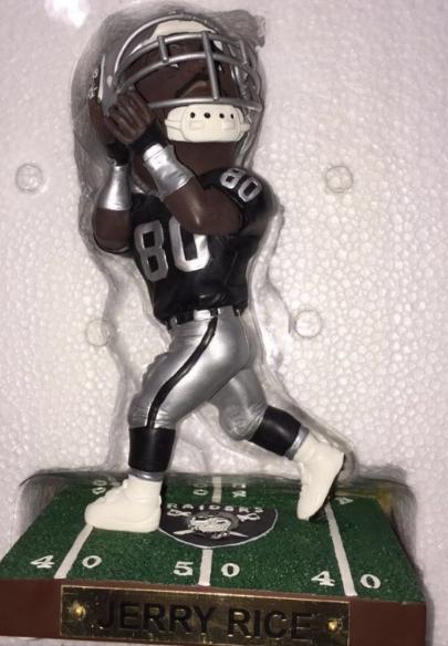 Jerry Rice Oak Raiders Upper Deck Game Breakers 03 Oakland Raiders Bobblehead