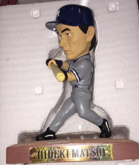 Hideki Matsui Yankees Upper Deck Game Breakers '03 New York Yankees Bobblehead