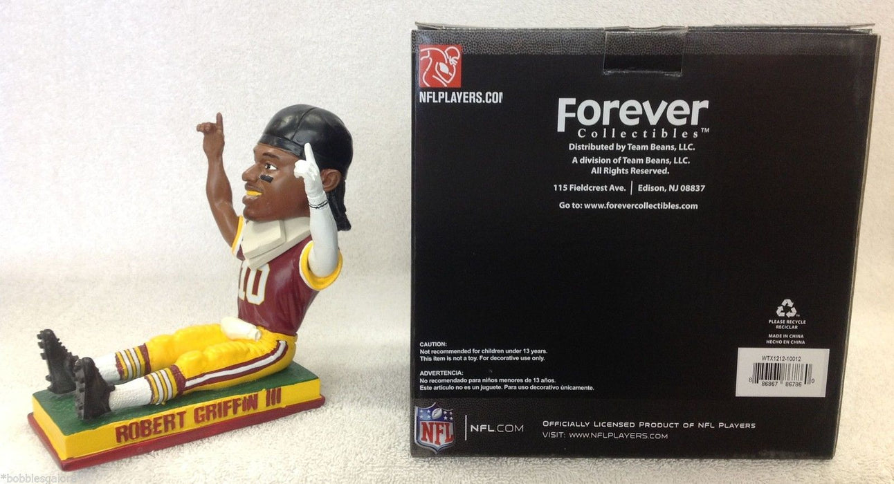 Robert Griffin III "Griffining" Washington Redskin Bobblehead
