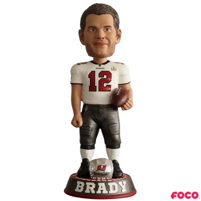 Tom Brady Tampa Bay Buccaneers Super Bowl LV 3 Foot Tall Bobblehead