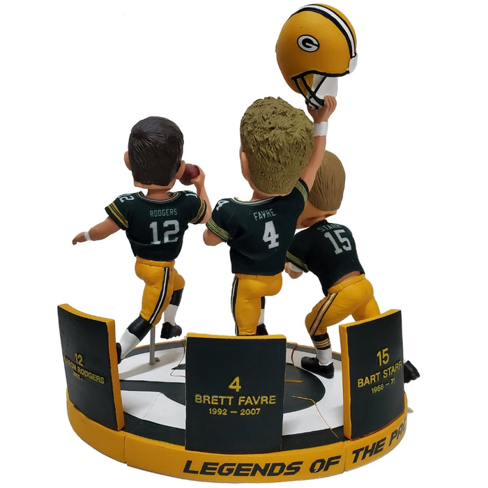 Wisconsin MVP Set and Green Bay Packers Triple Bobblehead Puzzle Set