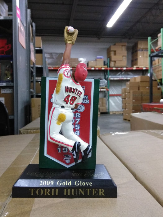 Torii Hunter LA Angels  Gold Glove Figurine SGA 10 Los Angeles Angels Bobblehead