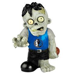 Dallas Mavericks Zombie Blue Shirt FOCO Statue Dallas Mavericks Bobblehead