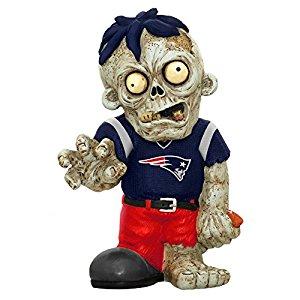 New England Patriots Zombie Navy Shirt FOCO Statue Bobblehead