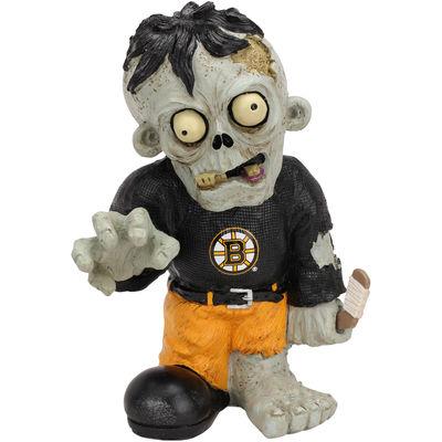 Boston Bruins Zombie Black Shirt FOCO Statue Boston Bruins Bobblehead