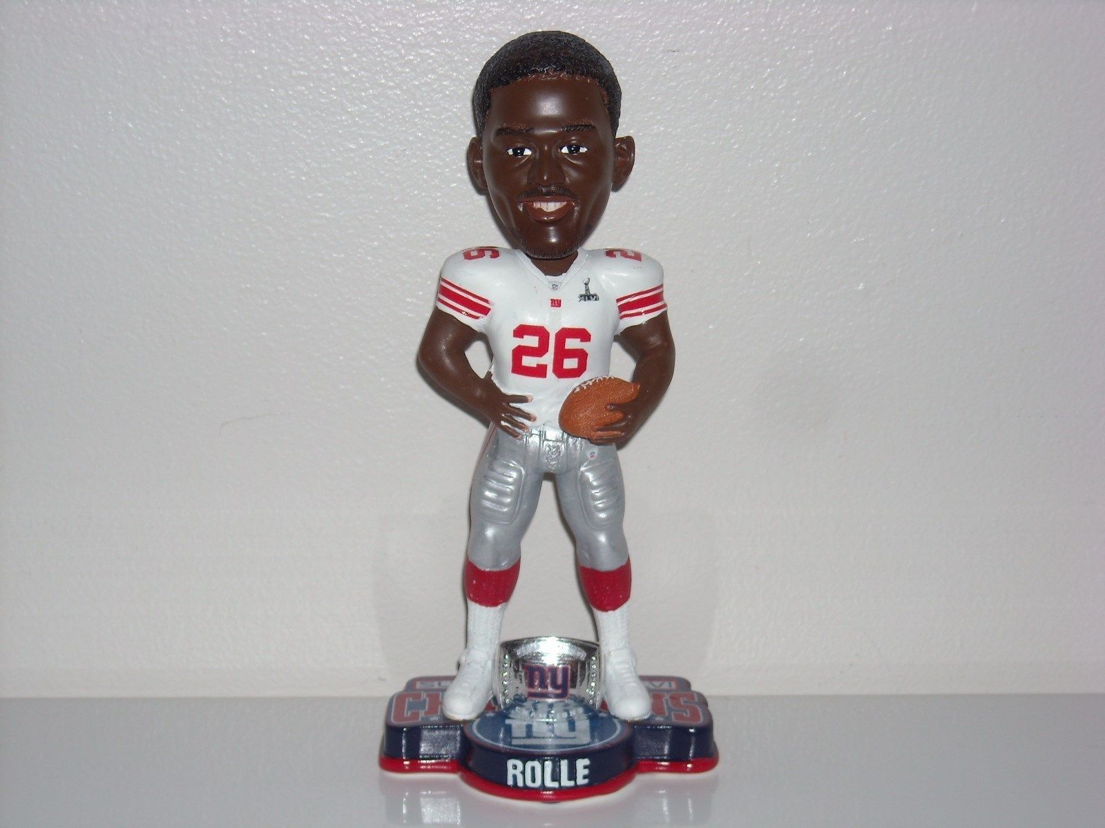 Antrel Rolle NY Giants SB 46 XLVI Bobble FOCO New York Giants Bobblehead