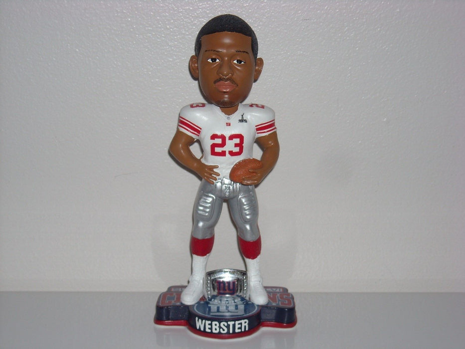 Corey Webster NY Giants SB 46 XLVI Bobble FOCO New York Giants Bobblehead