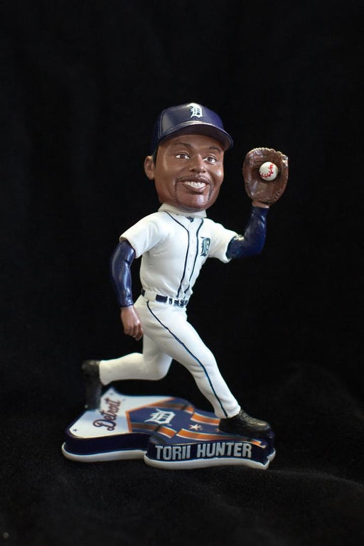 Torii Hunter Detroit Tigers Flag Base FOCO 2013 Bobblehead